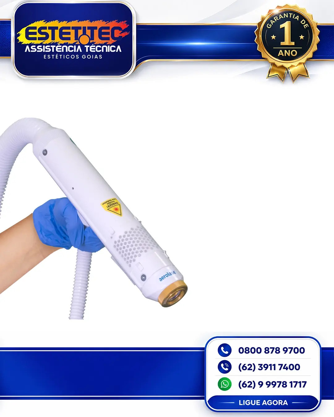 MANUTENÇÃO PREVENTIVA AEROLASE NEO ELITE RIO DE JANEIRO