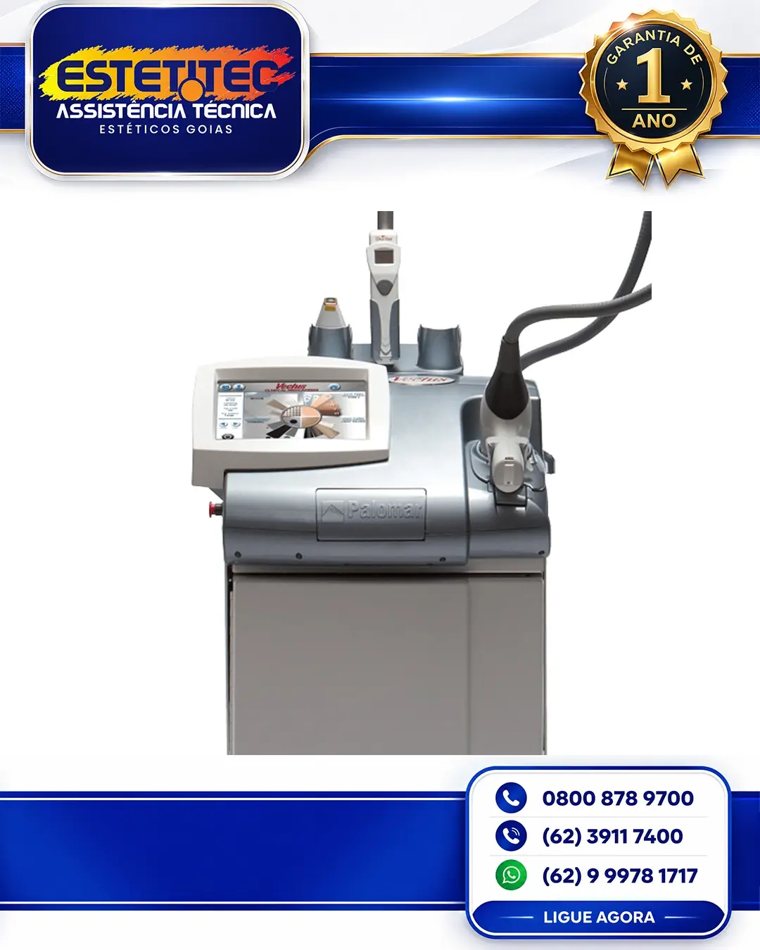 MANUTENÇÃO PREVENTIVA CYNOSURE VECTUS FORTALEZA