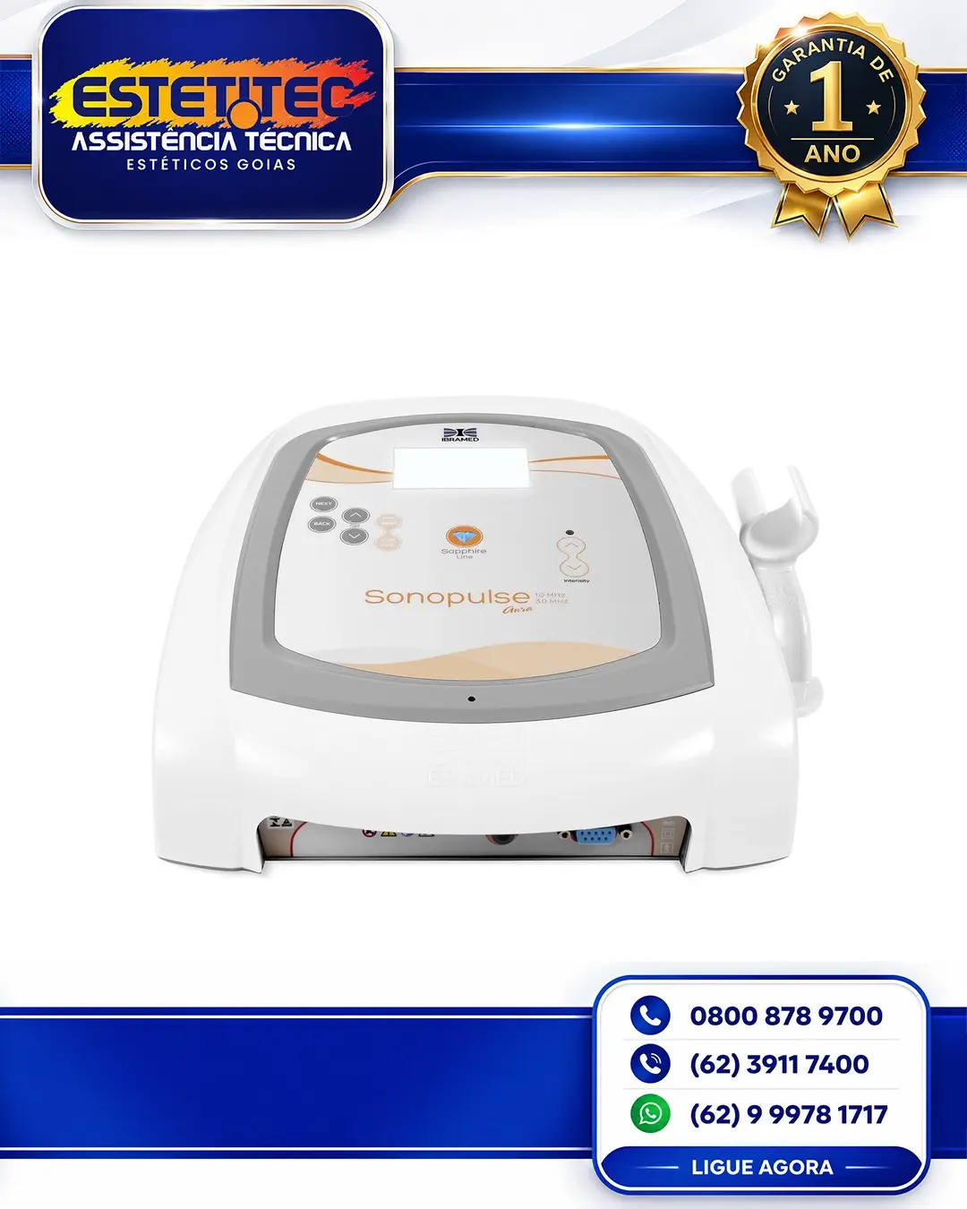 MANUTENÇÃO PREVENTIVA IBRAMED SONOPULSE RIO GRANDE DO SUL