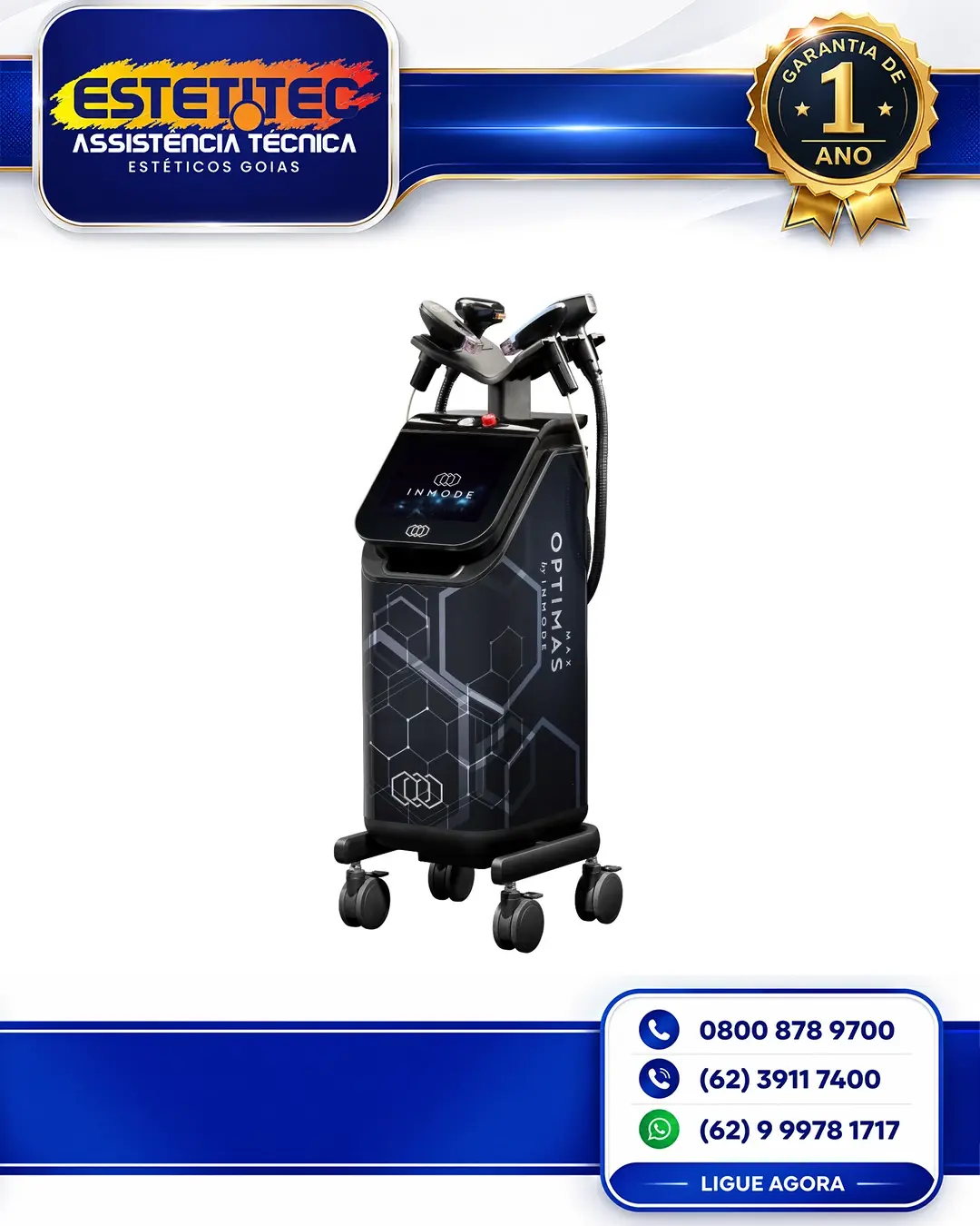 MANUTENÇÃO PREVENTIVA INMODE MORPHEUS8 BURST CUIABÁ