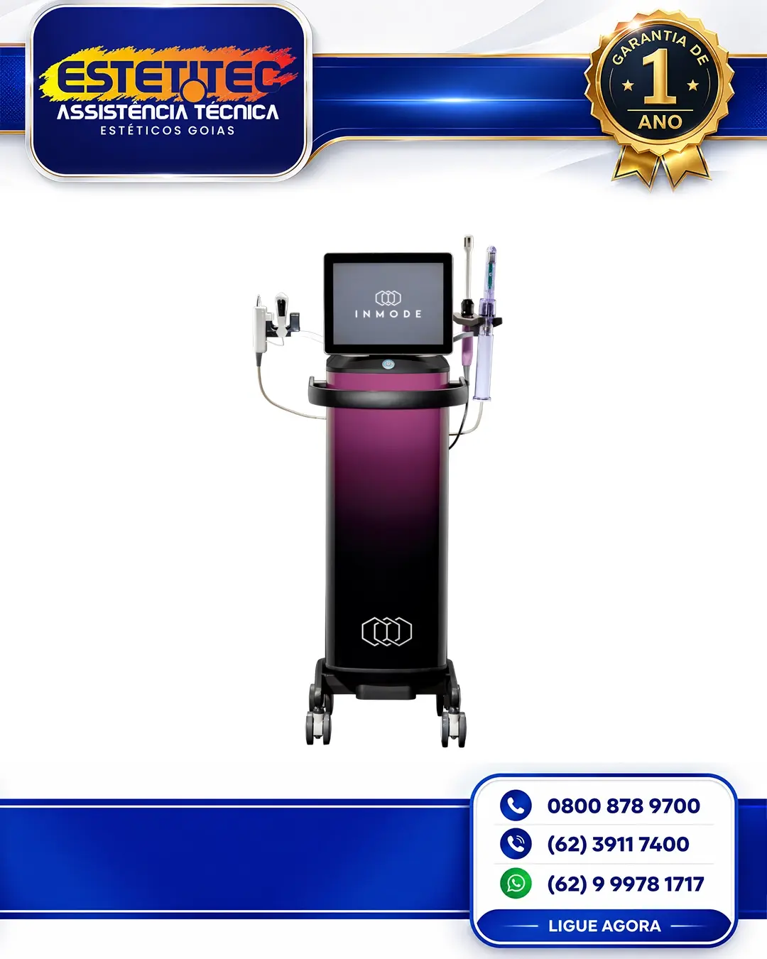 MANUTENÇÃO PREVENTIVA INMODE VTONE RIO GRANDE DO SUL