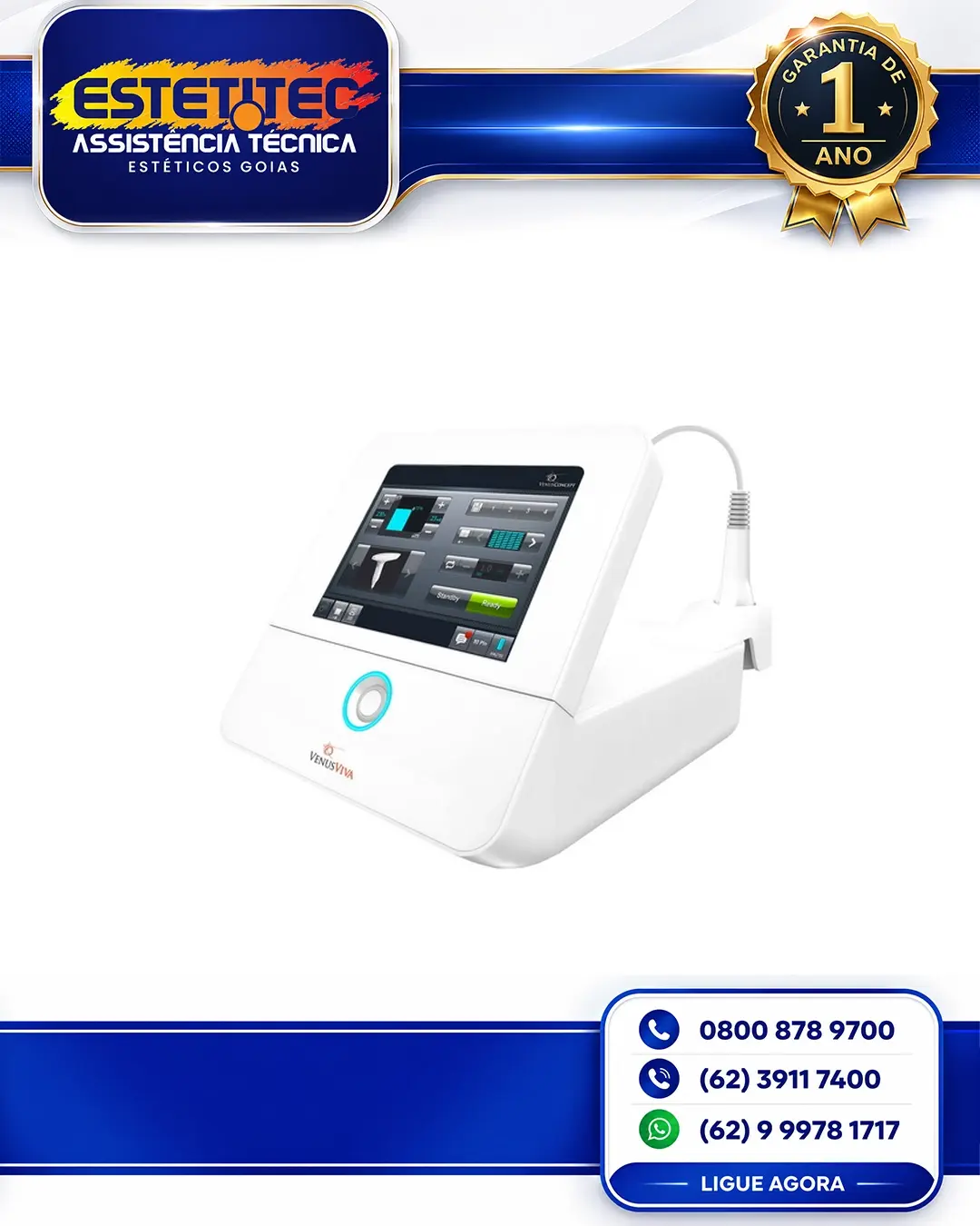 MANUTENÇÃO VENUS CONCEPT VENUS VIVA BRASIL