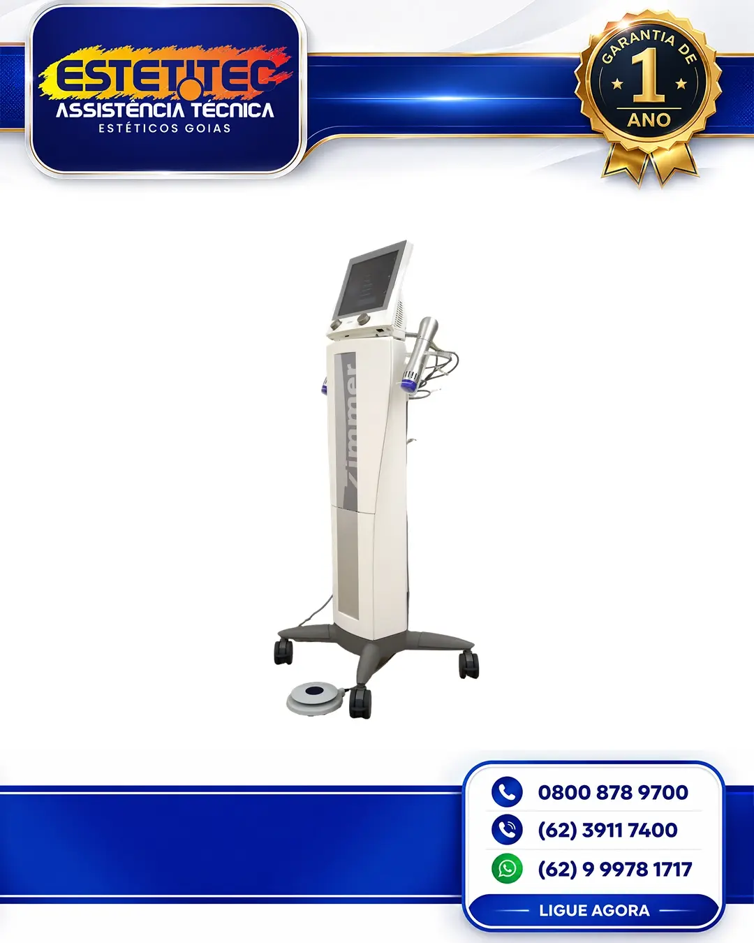 MANUTENÇÃO ZIMMER ZTONE BRASÍLIA