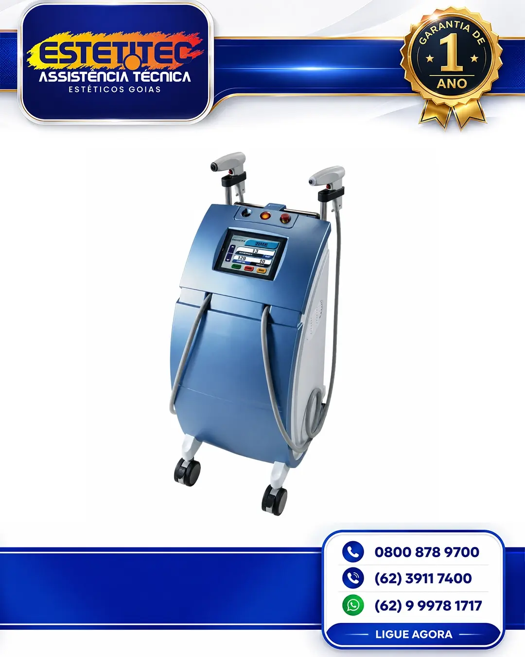 REPARO ALMA LASER ACCENT XL FLORIANÓPOLIS