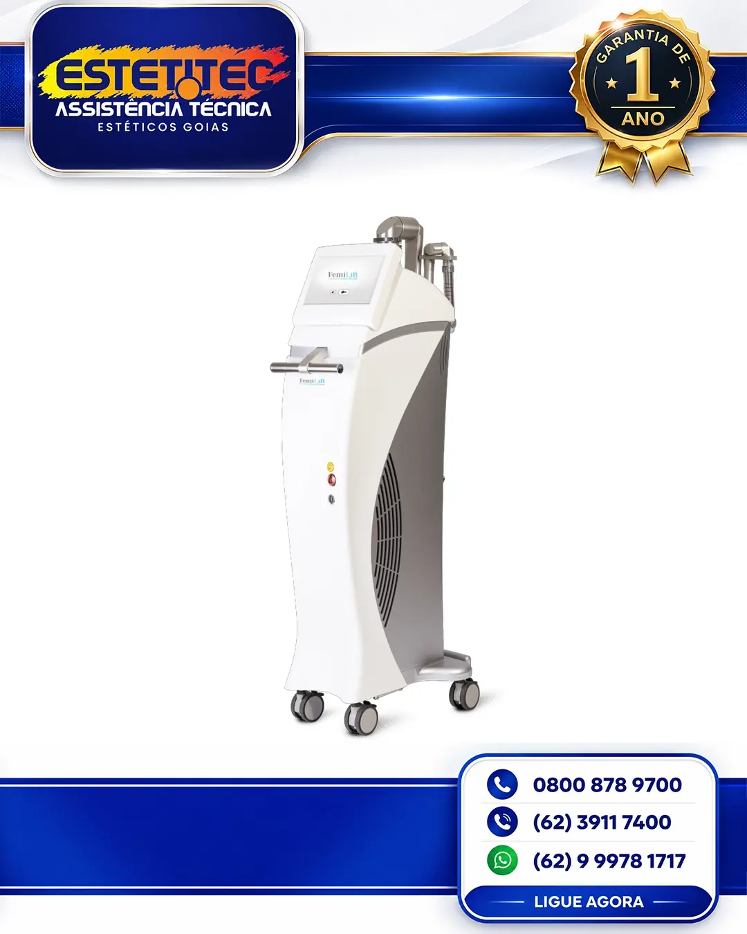 REPARO ALMA LASER FEMILIFT GOIÁS