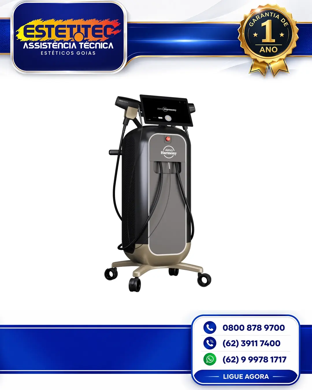 REPARO ALMA LASER HARMONY CUIABÁ