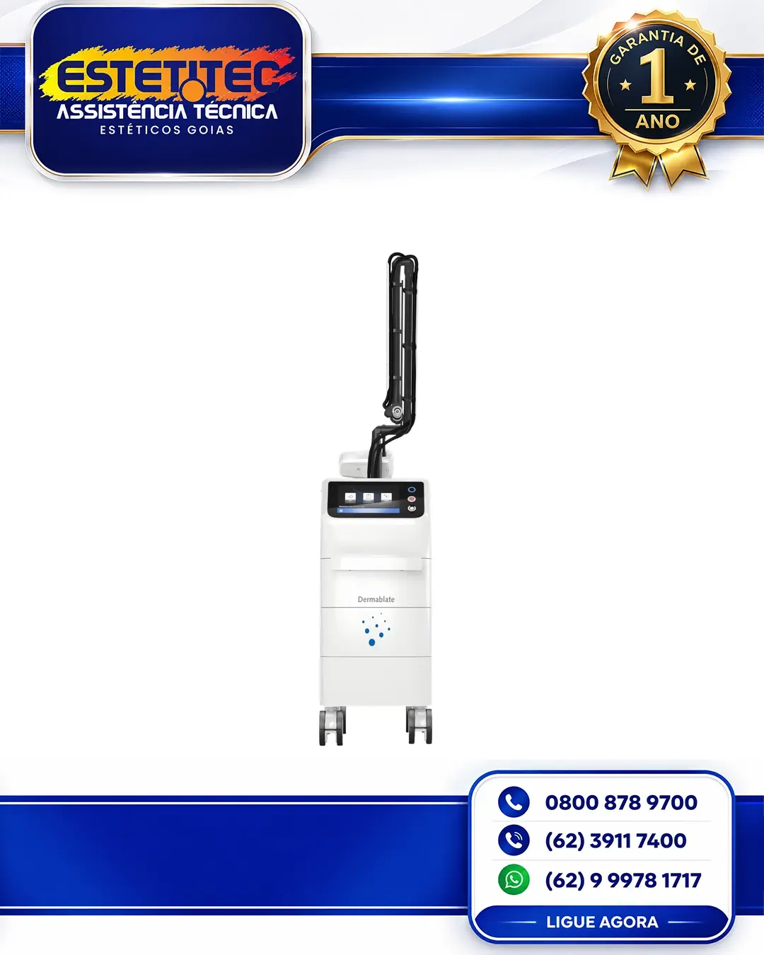 REPARO ASCLEPION DERMABLATE GOIÁS