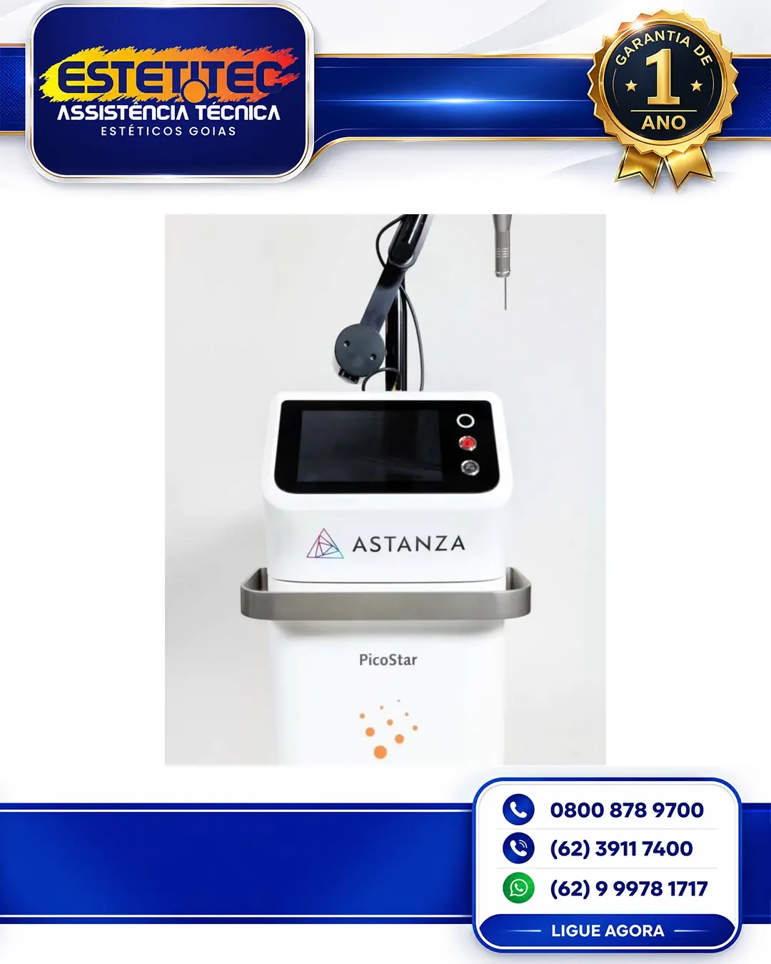 REPARO ASCLEPION PICOSTAR FORTALEZA