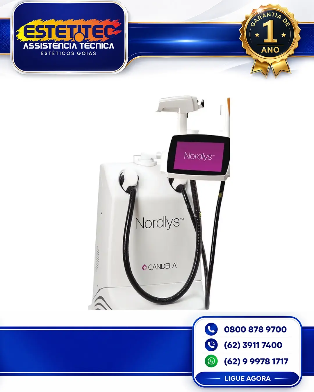 REPARO CANDELA NORDLYS GOIÁS