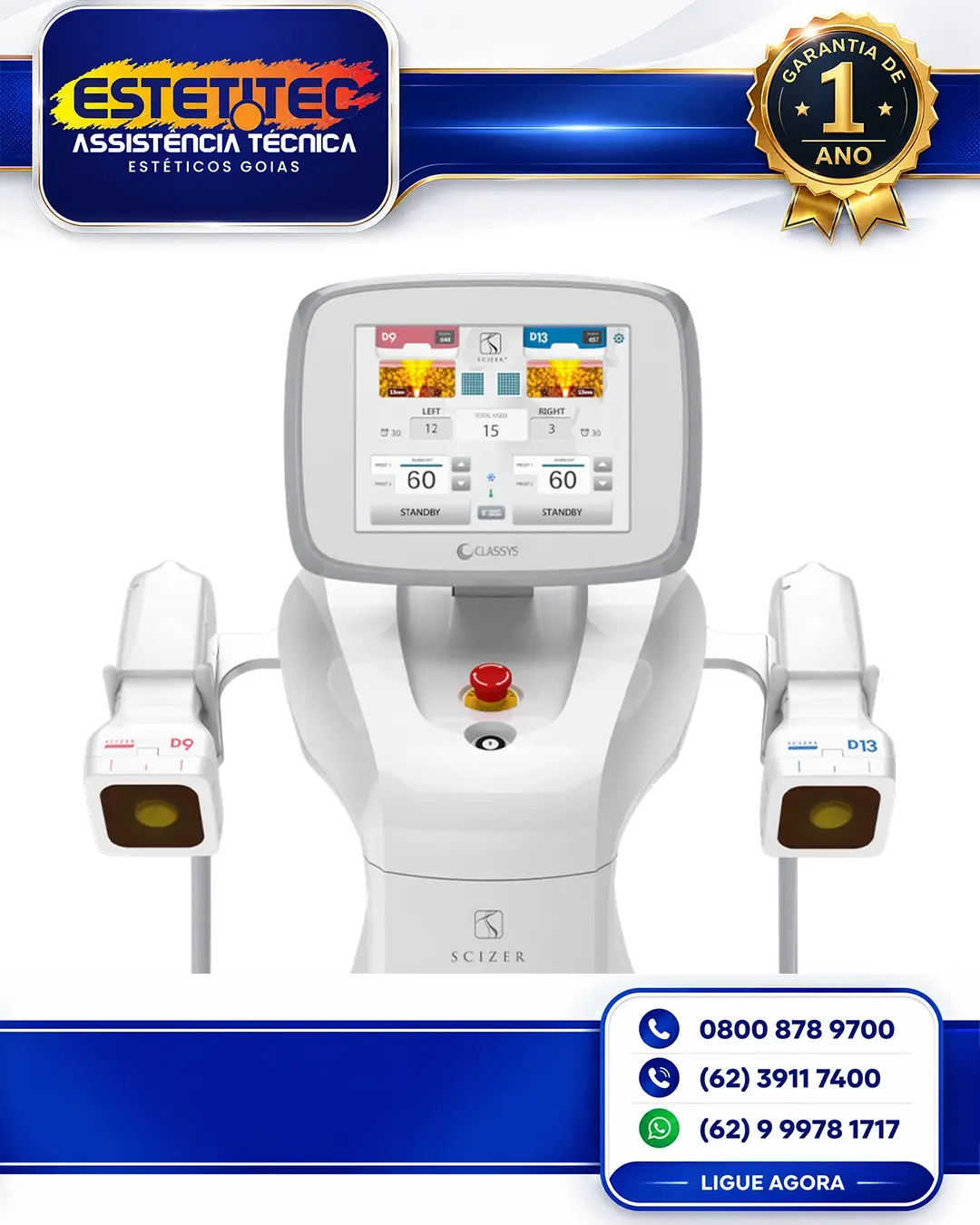 REPARO CLASSYS SCIZER CUIABÁ