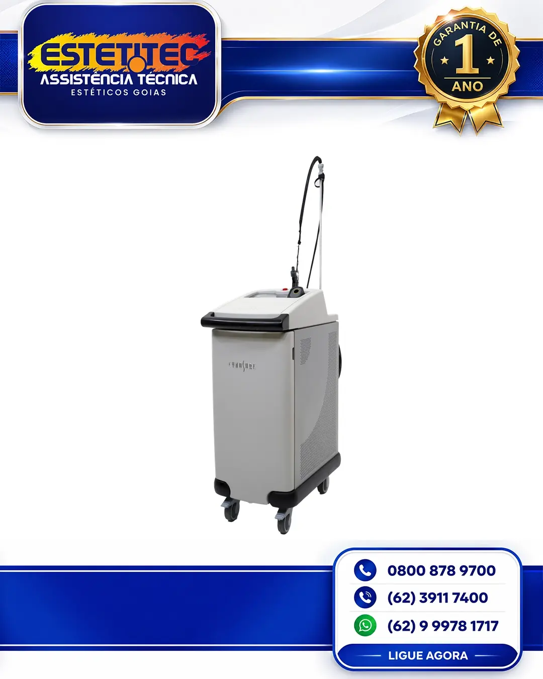 REPARO CYNOSURE ACCOLADE GOIÂNIA