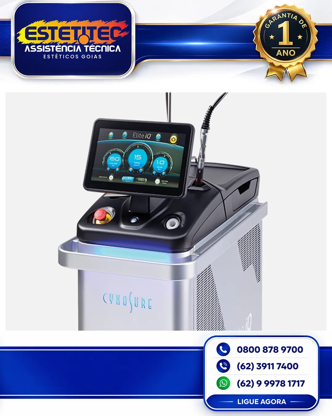 REPARO CYNOSURE ELITE CUIABÁ