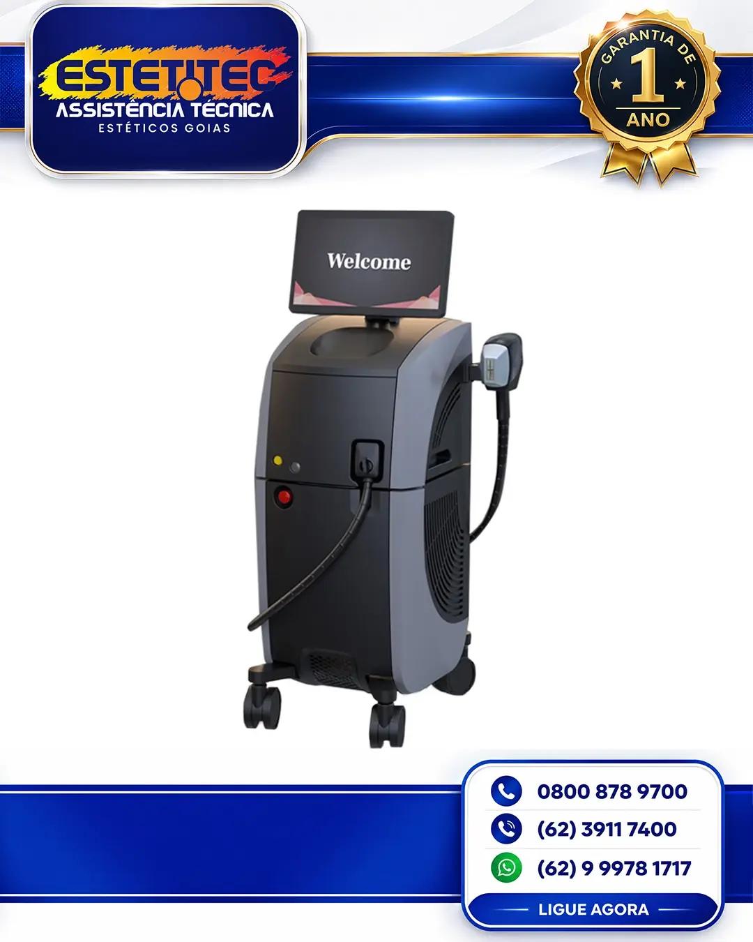 REPARO DE ALMA LASER HARMONY XXL FORTALEZA