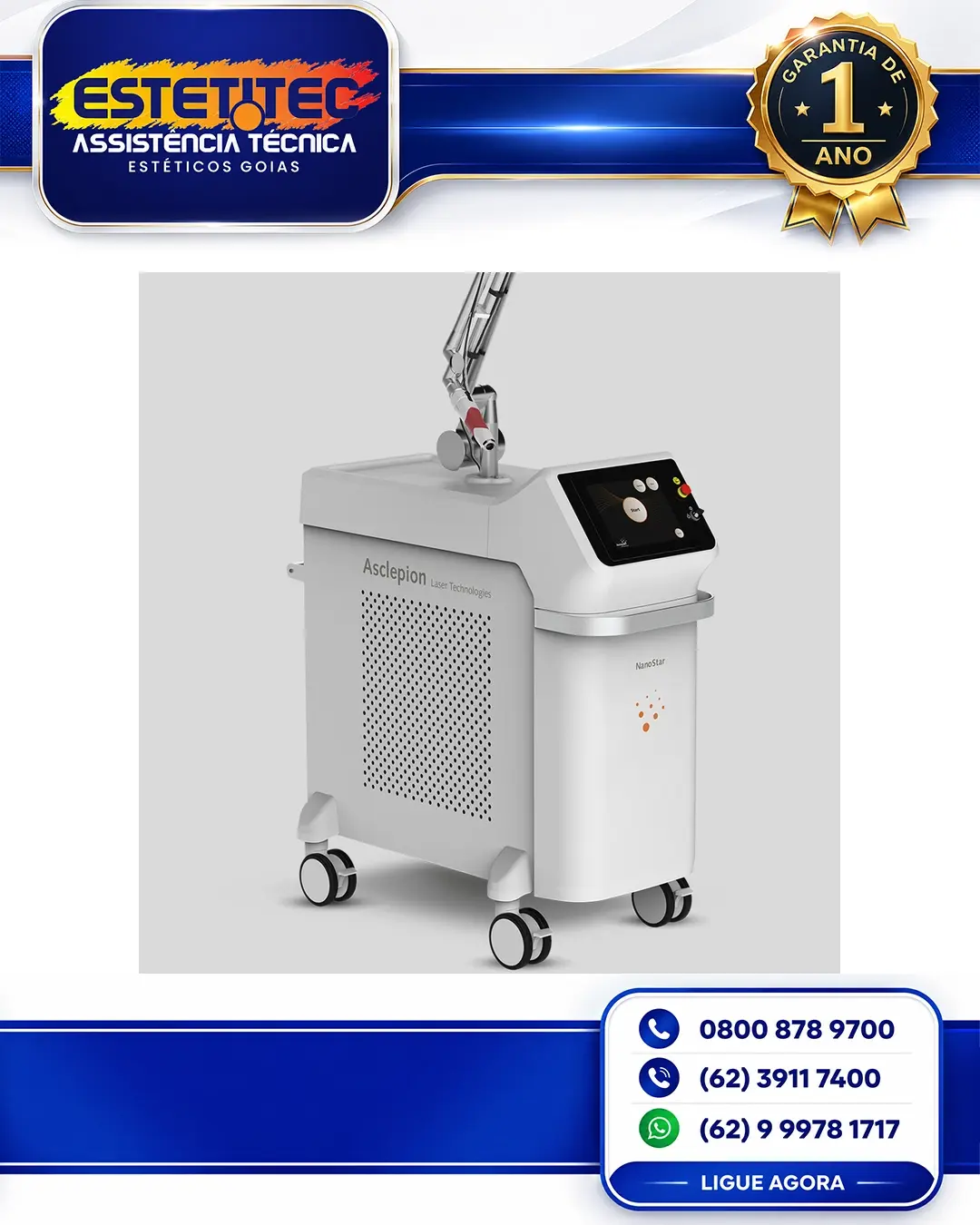 REPARO DE ASCLEPION NANOSTAR CUIABÁ