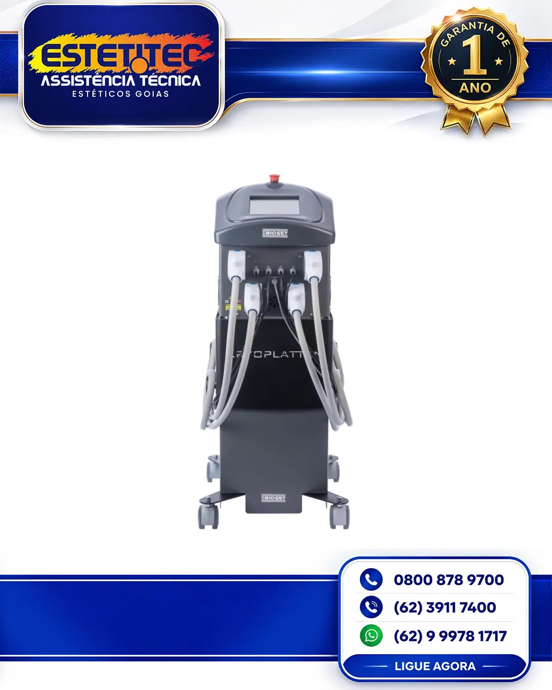 REPARO DE BIOSET KRYOPLATTEN FLORIANÓPOLIS