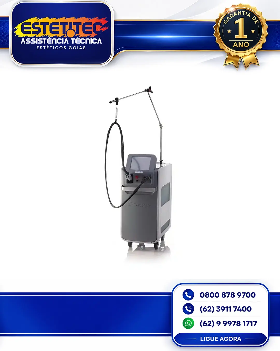 REPARO DE CANDELA GENTLELASE PRO CUIABÁ