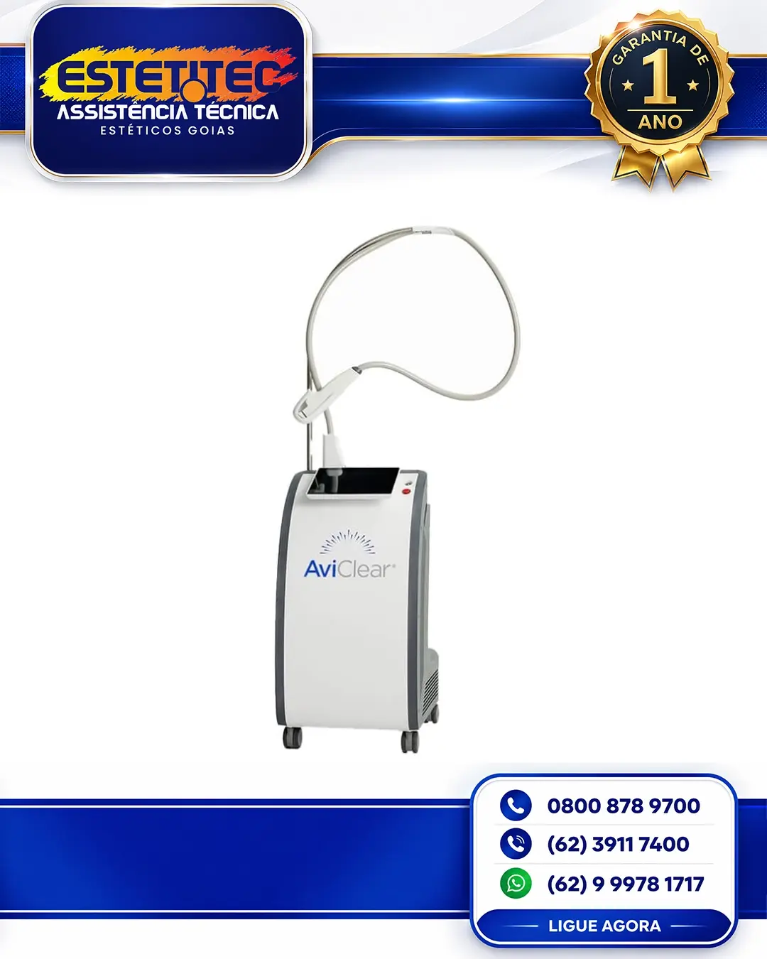 REPARO DE CUTERA AVICLEAR FLORIANÓPOLIS
