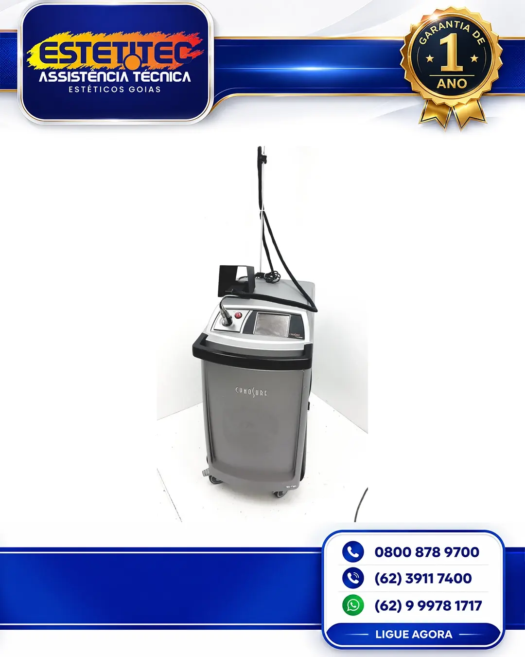 REPARO DE CYNOSURE CYNERGY PORTO ALEGRE