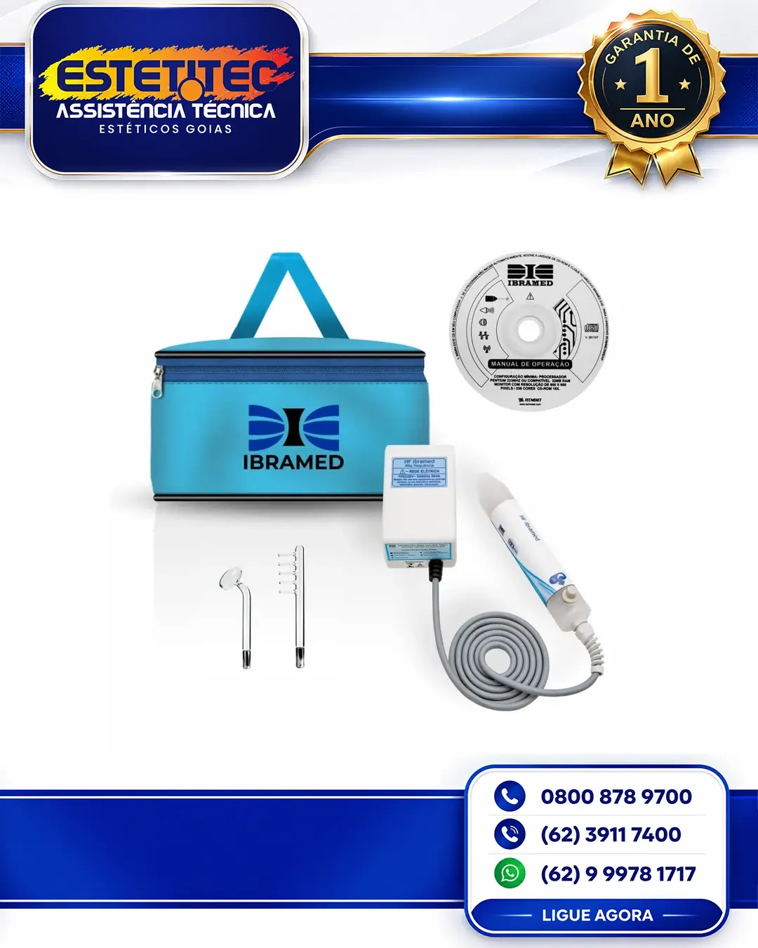 REPARO DE IBRAMED SPECTRA FORTALEZA