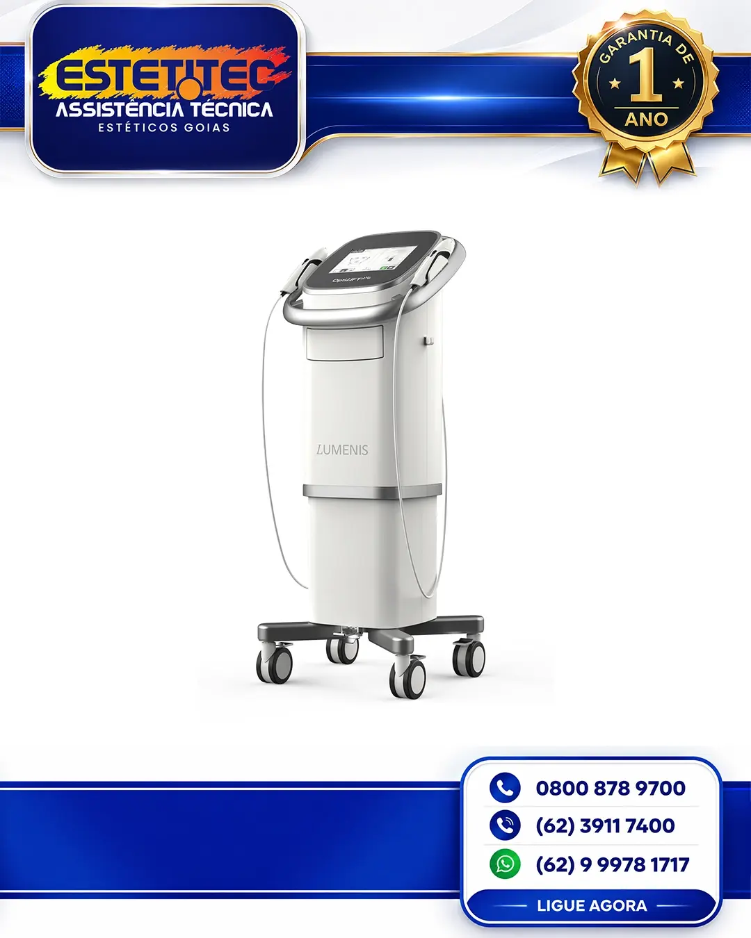 REPARO DE LUMENIS OPTILIFT BRASÍLIA
