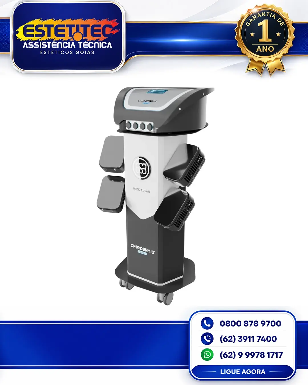 REPARO DE MEDICAL SAN CRIODERMIS SMART PARANÁ