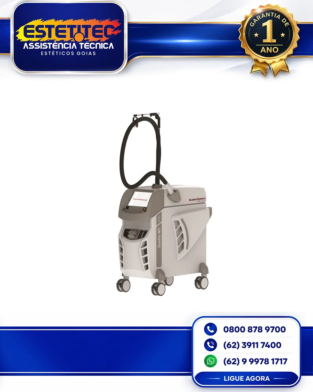 REPARO DE QUANTA SYSTEM THUNDER SERIES GOIÁS