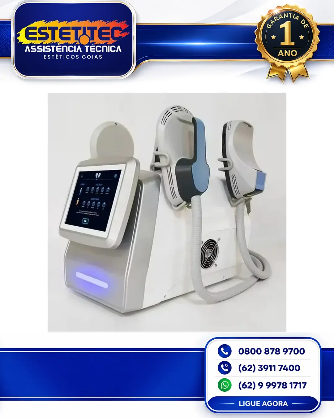 REPARO DE SINCOHEREN EMS MUSCLE SCULPT BRASIL