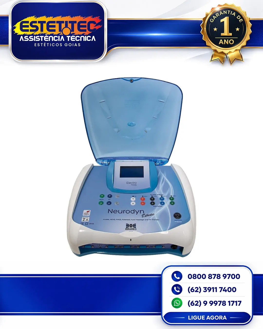 REPARO IBRAMED NEURODYN ESTHETIC GOIÁS