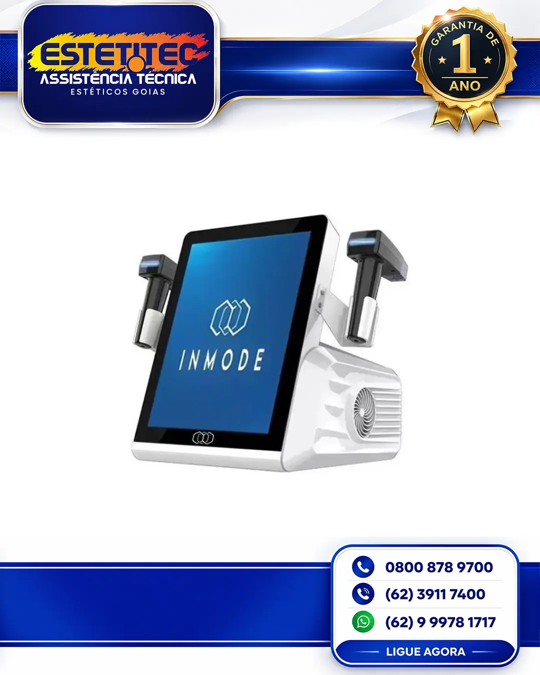 REPARO INMODE MORPHEUS8V NO BRASIL