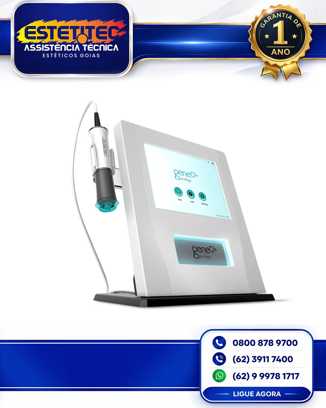 REPARO POLLOGEN GENEO PLUS FLORIANÓPOLIS