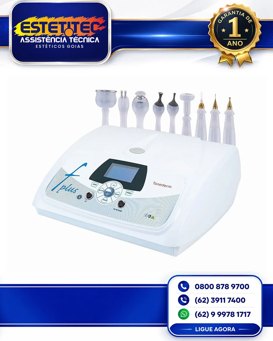 REPARO TONEDERM SPECTRA ARTIS FPL FLORIANÓPOLIS