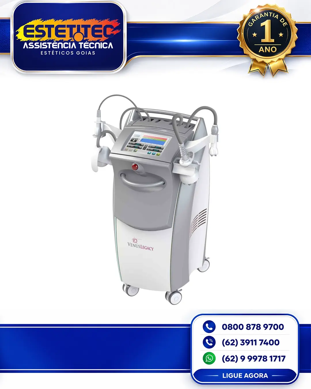 REPARO VENUS CONCEPT VENUS LEGACY GOIÁS
