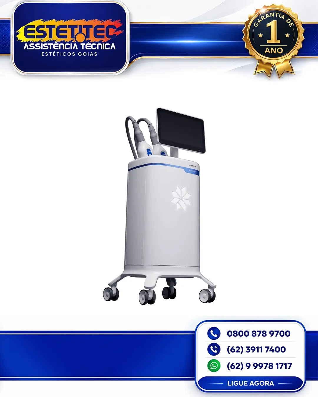 REPARO ZELTIQ COOLSCULPTING NO BRASIL