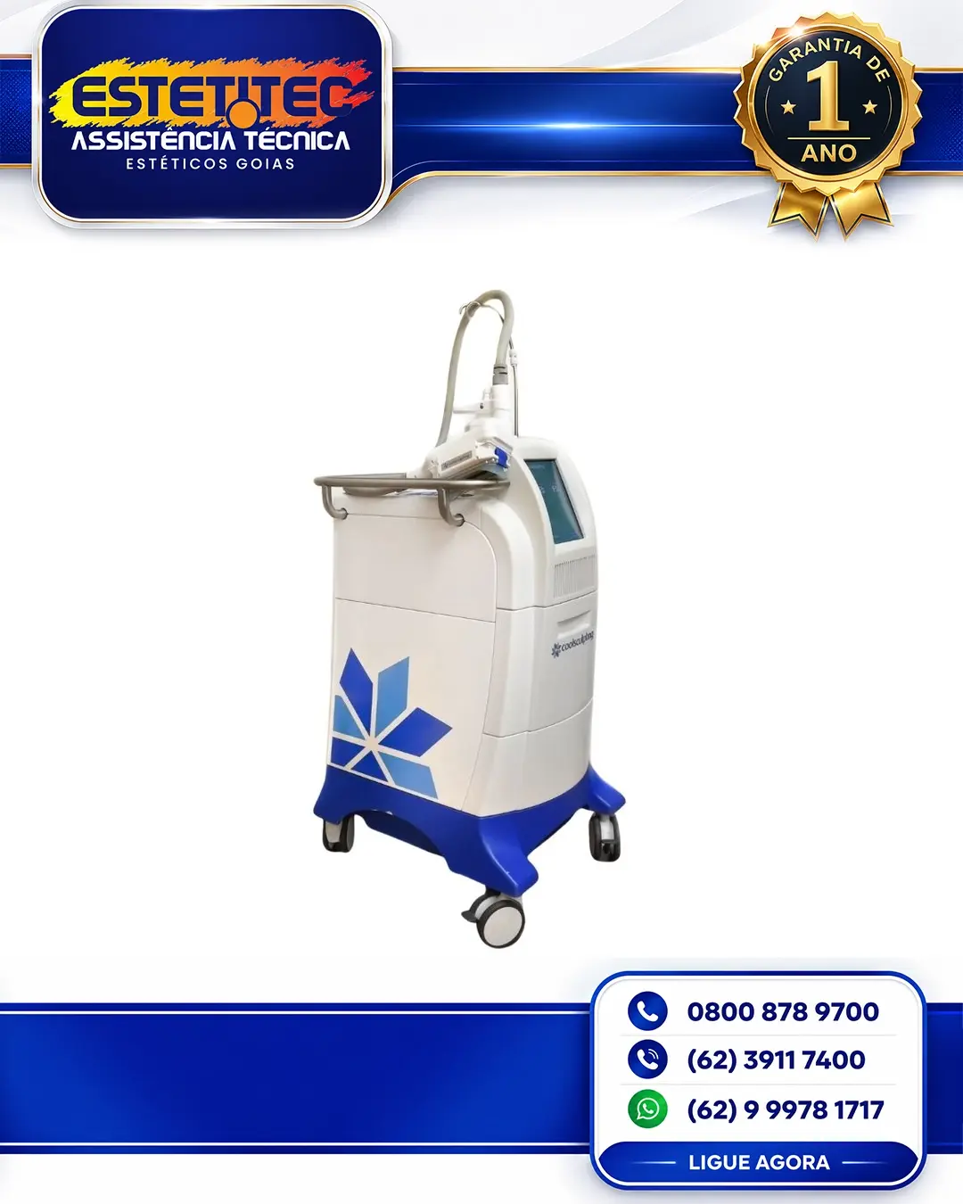 REPARO ZELTIQ SYSTEM BRASÍLIA