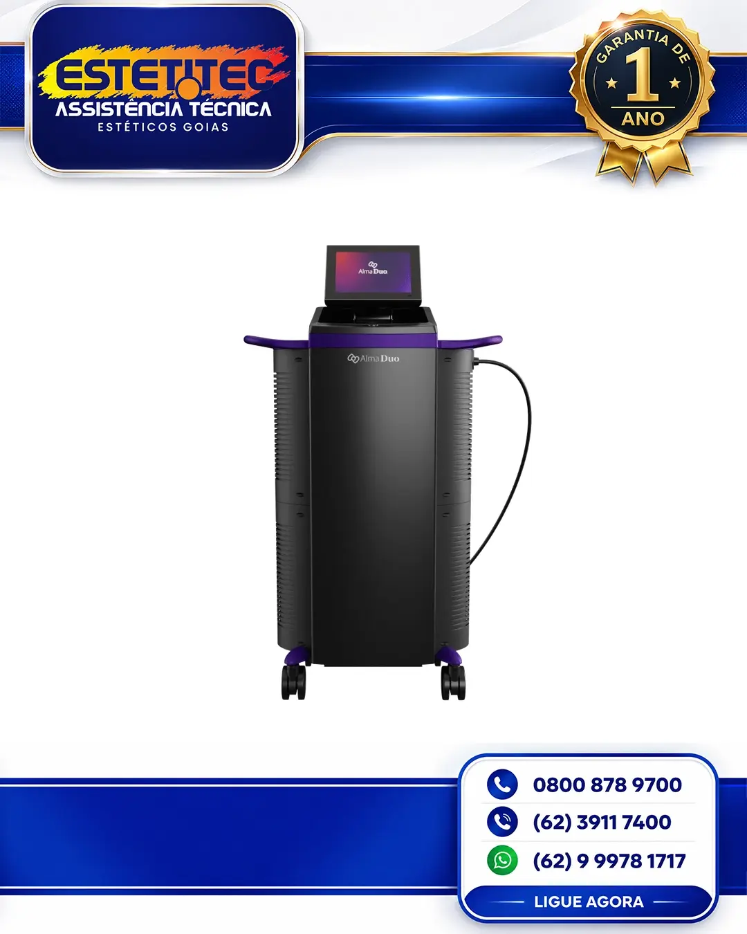 SUPORTE TÉCNICO ALMA LASER DUO MATO GROSSO