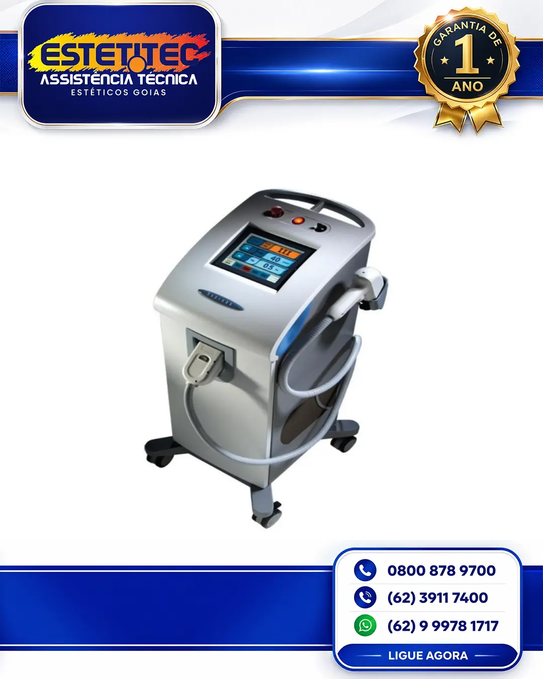 SUPORTE TÉCNICO ALMA LASER SOPRANO XLI CURITIBA