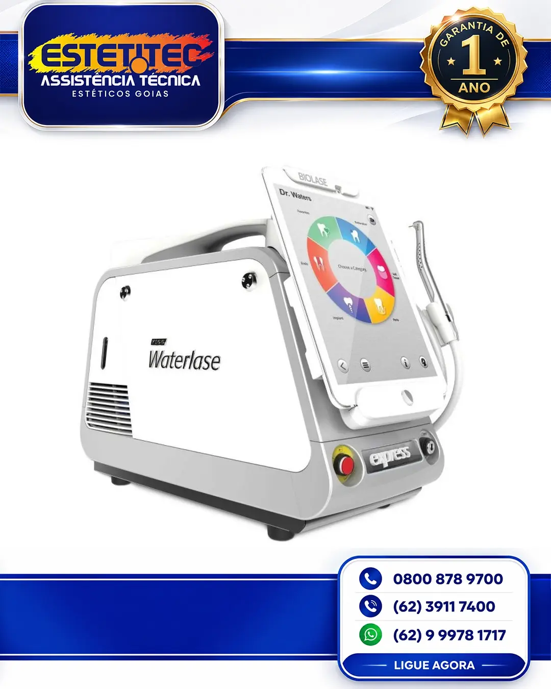 SUPORTE TÉCNICO BIOLASE ILASE MATO GROSSO