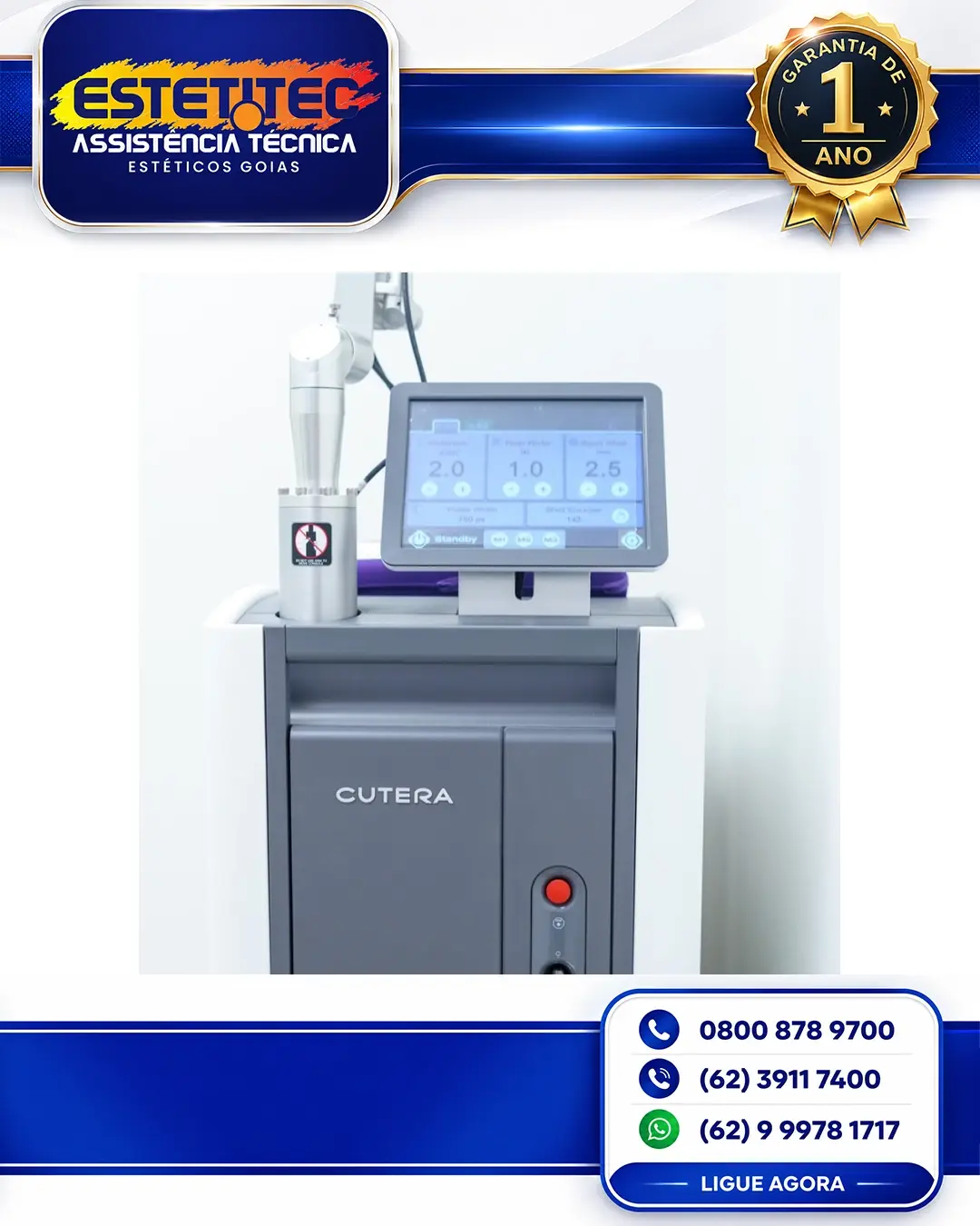 SUPORTE TÉCNICO CUTERA ENLIGHTEN II PARANÁ