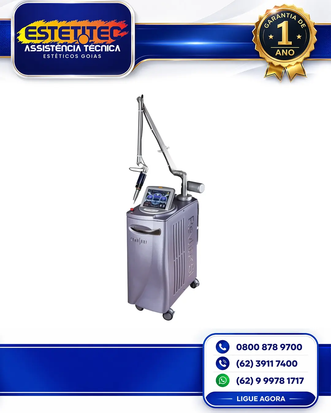 SUPORTE TÉCNICO CYNOSURE REVLITE PORTO ALEGRE