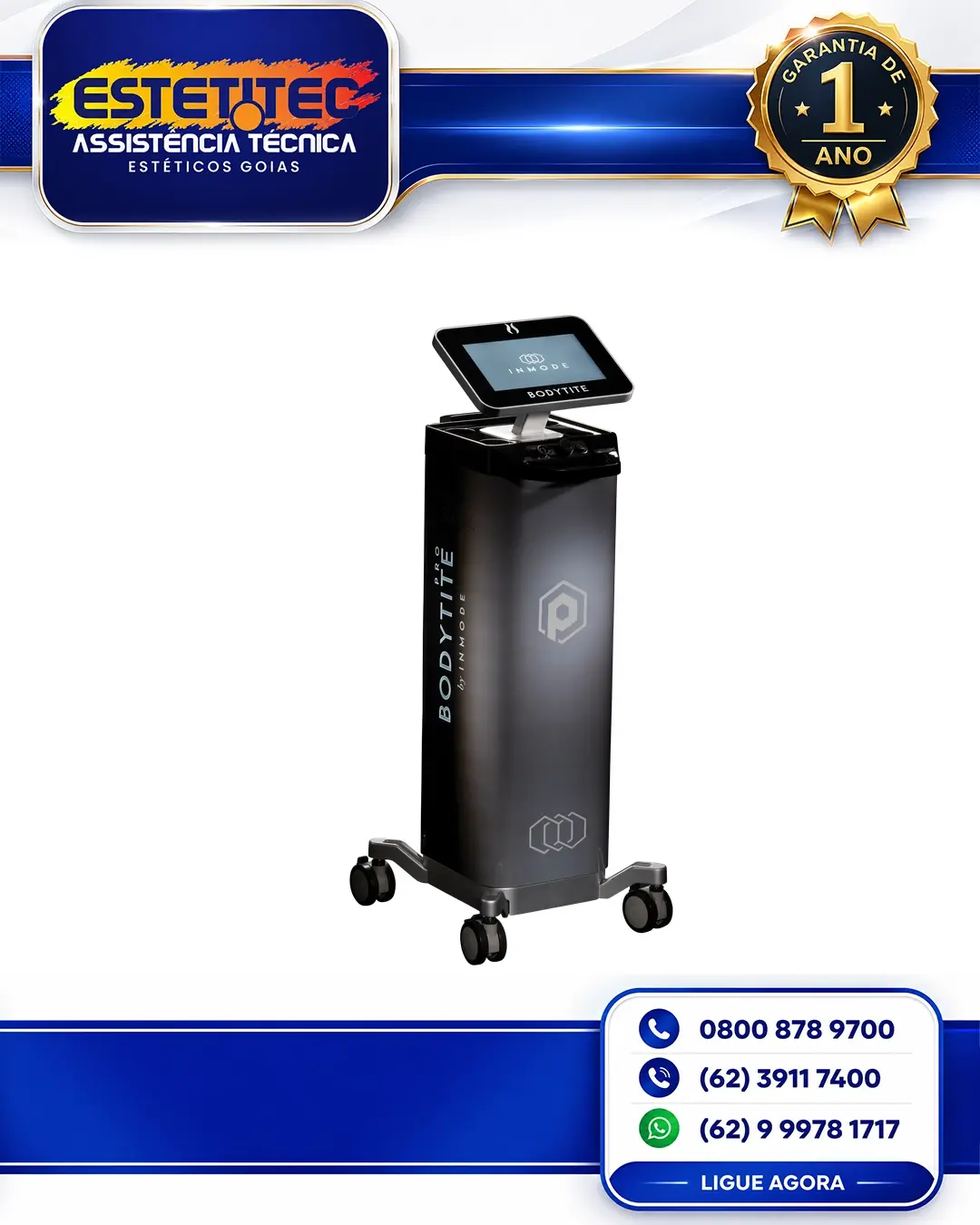SUPORTE TÉCNICO INMODE BODYTITE PRO PORTO ALEGRE