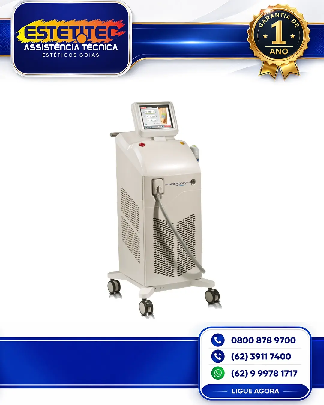 SUPORTE TÉCNICO PARA ALMA LASER HARMONY LITE CUIABÁ