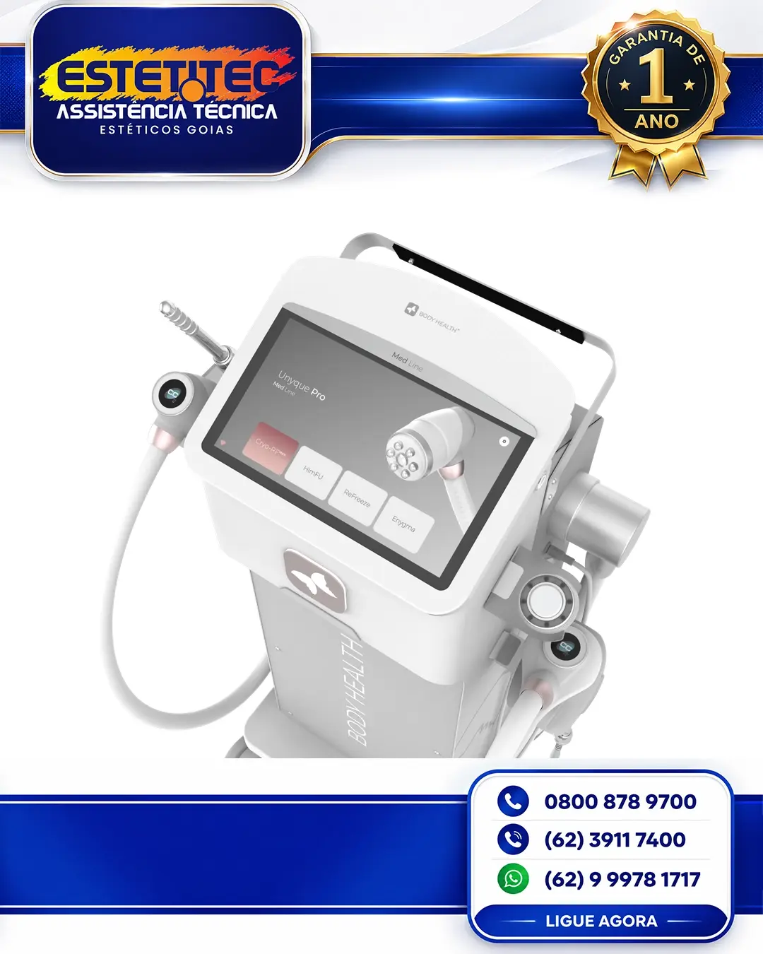 SUPORTE TÉCNICO PARA BODY HEALTH UNYQUE PRO RIO GRANDE DO SUL