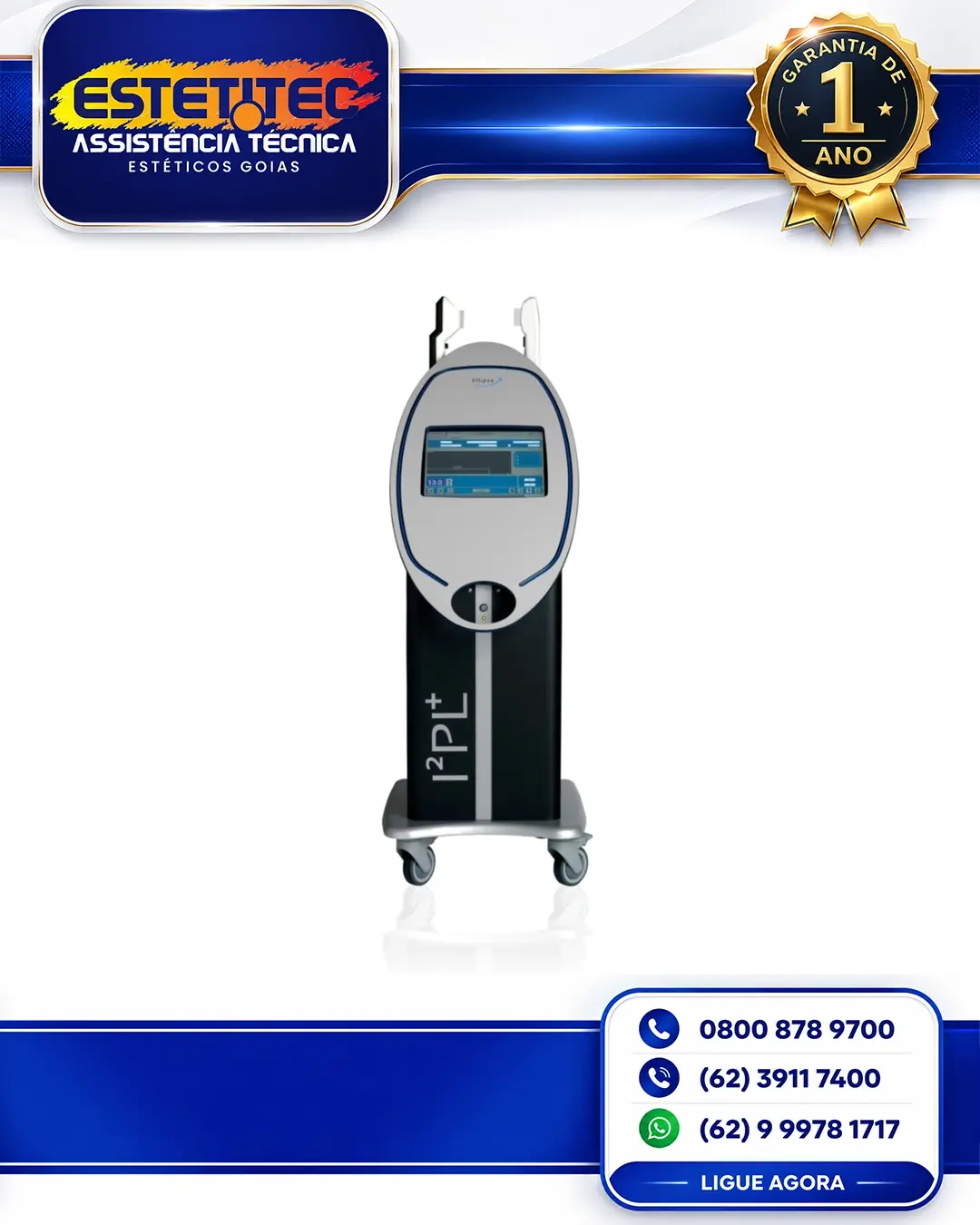 SUPORTE TÉCNICO PARA CANDELA ELLIPSE IPL BRASÍLIA