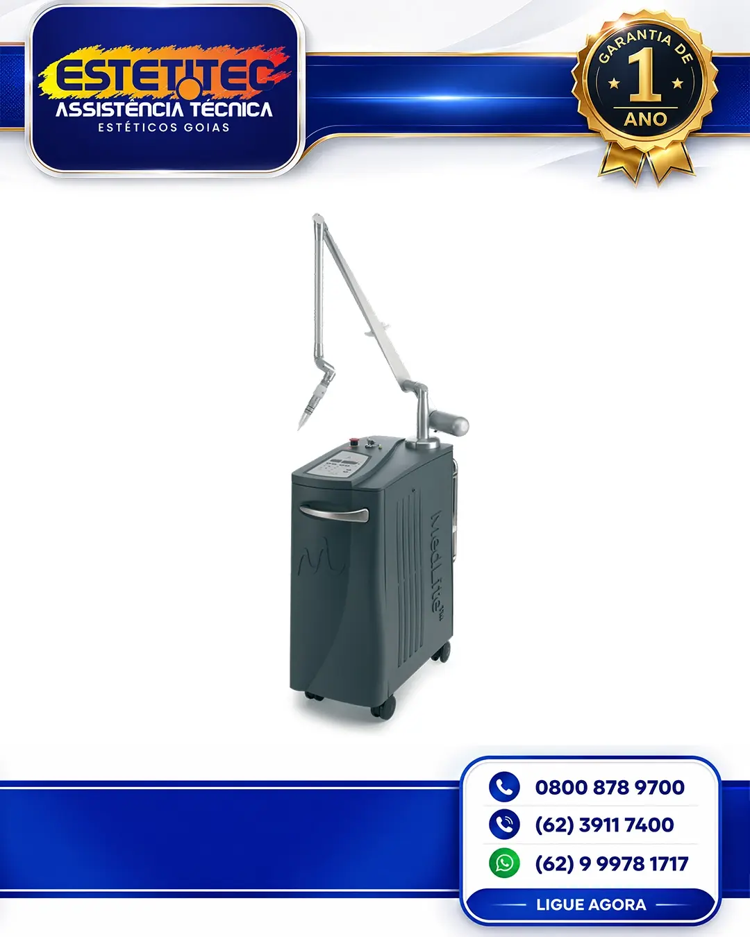 SUPORTE TÉCNICO PARA CYNOSURE MEDLITE FORTALEZA