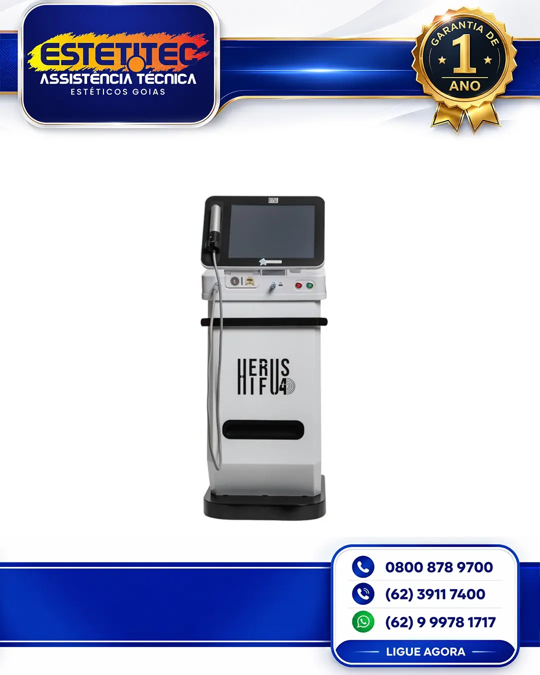SUPORTE TÉCNICO PARA FISMATEK HERUS HIFU FORTALEZA