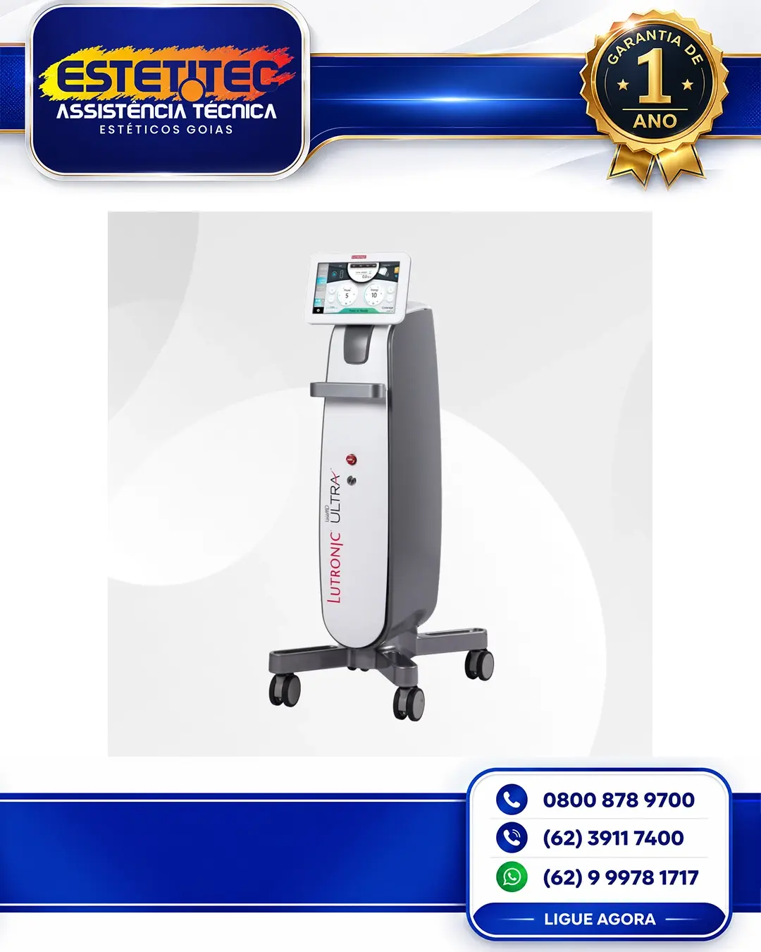 SUPORTE TÉCNICO PARA LUTRONIC LASEMD MATO GROSSO