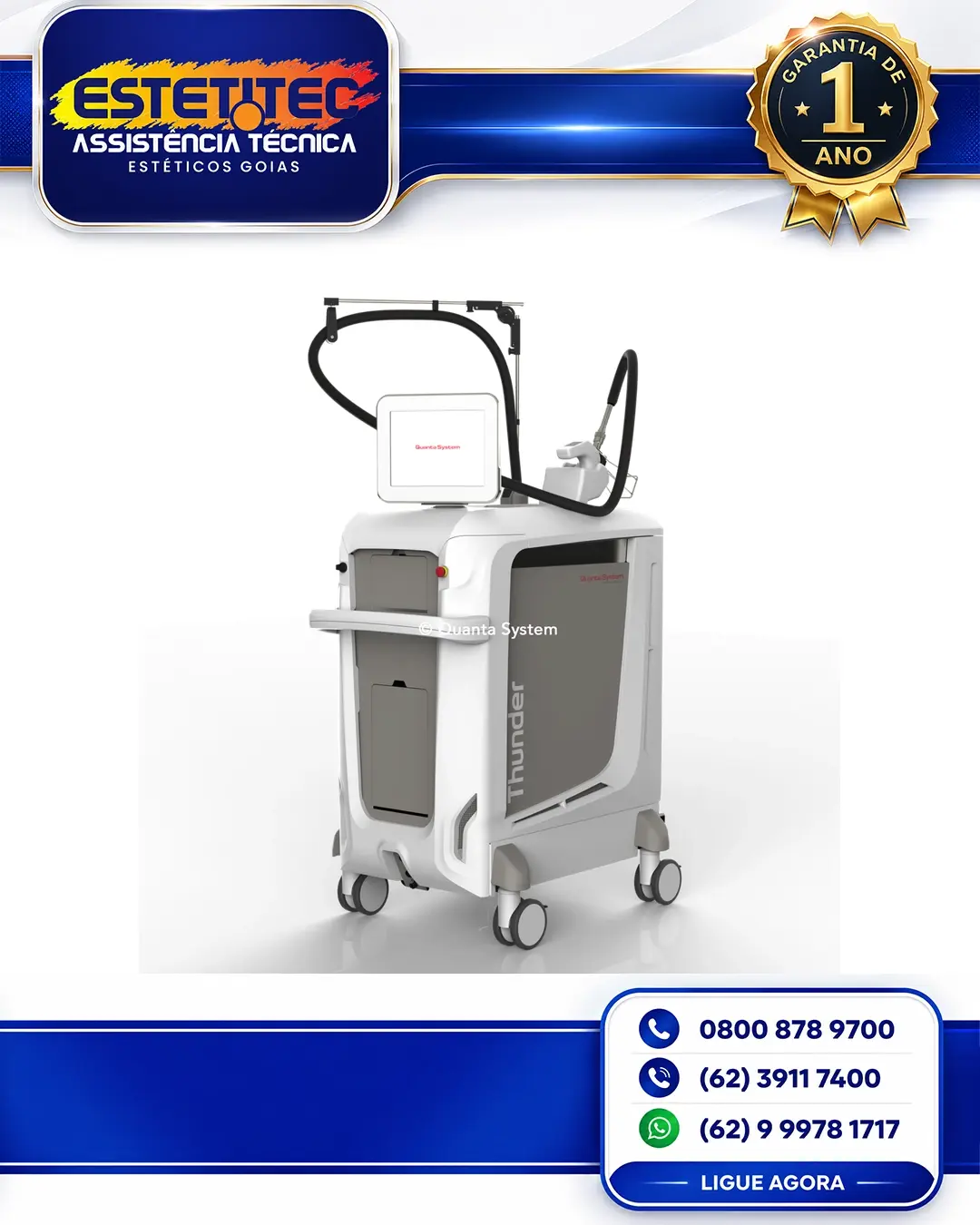 SUPORTE TÉCNICO PARA QUANTA SYSTEM THUNDER MT SÃO PAULO