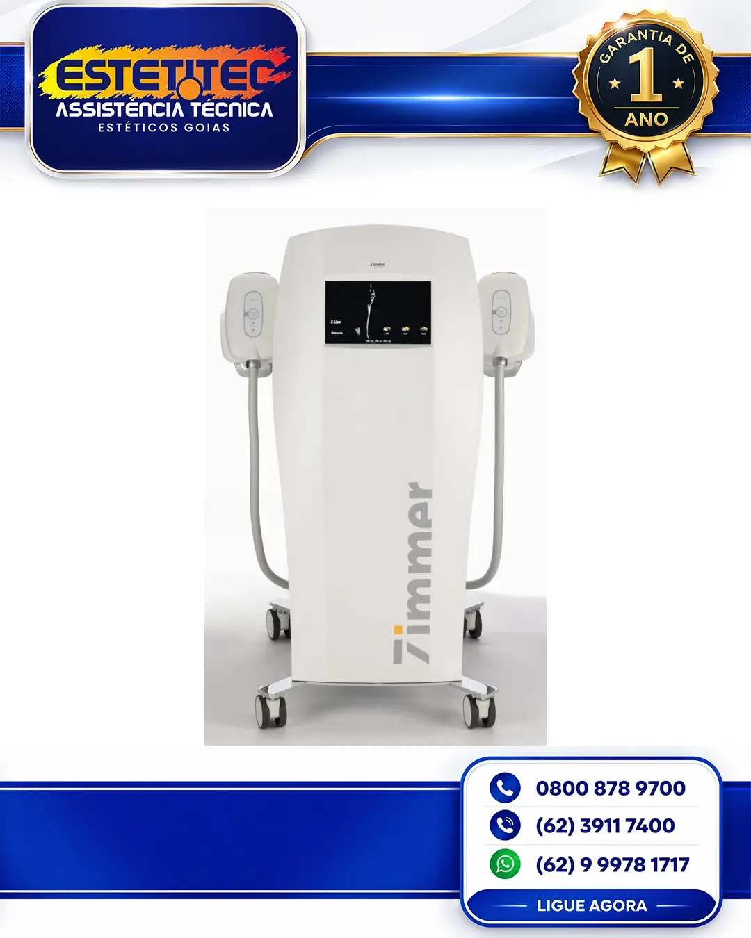 SUPORTE TÉCNICO ZIMMER Z LIPO SANTA CATARINA